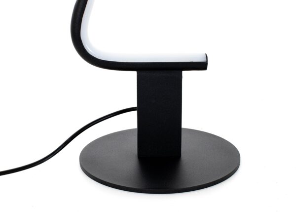 Lampa stołowa FACE TABLE czarna - obrazek 2