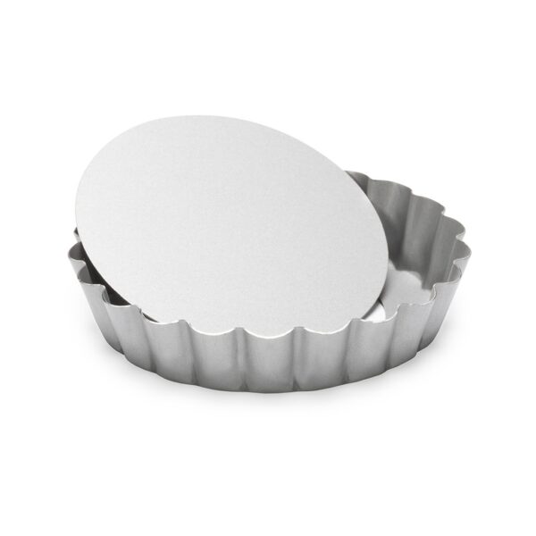 Patisse - Mini forma do Quiche z wyjmowanym dnem 10cm SILVER-TOP