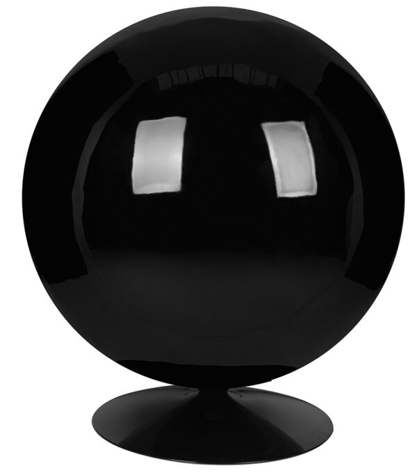 Fotel BALL BLACK czerwony - obrazek 3