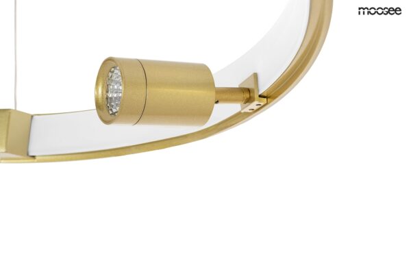 MOOSEE lampa wisząca CIRCLE SPOT 60 GOLD złota - obrazek 3