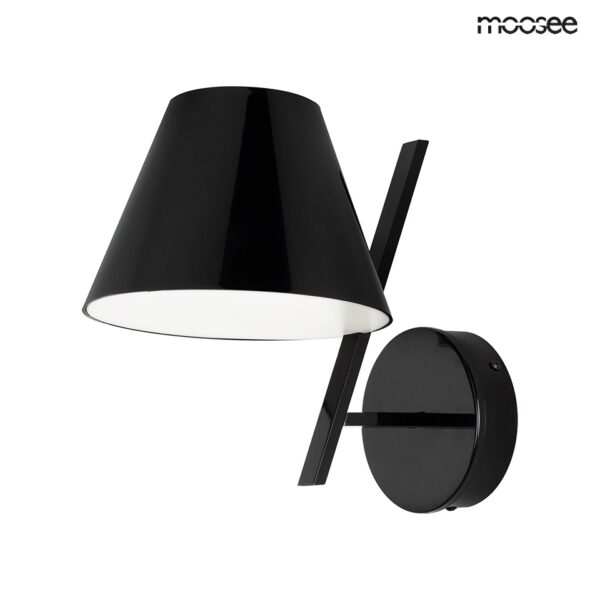 MOOSEE lampa ścienna MAGO czarna