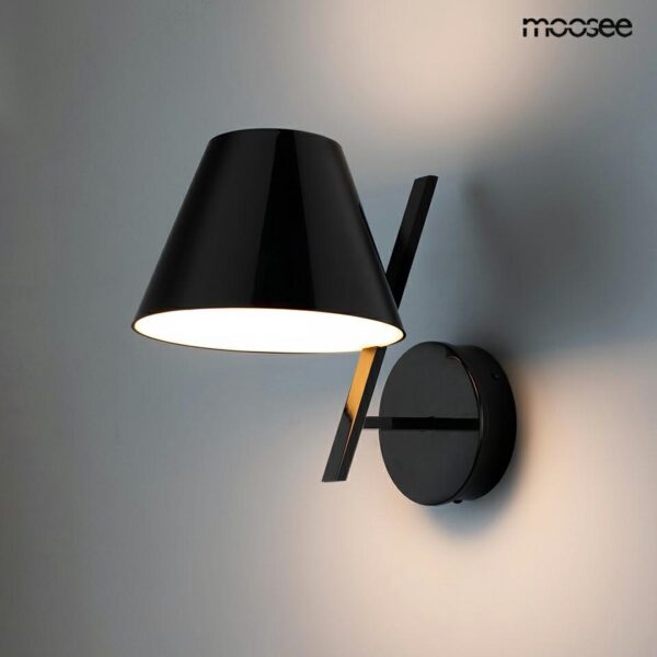 MOOSEE lampa ścienna MAGO czarna - obrazek 2