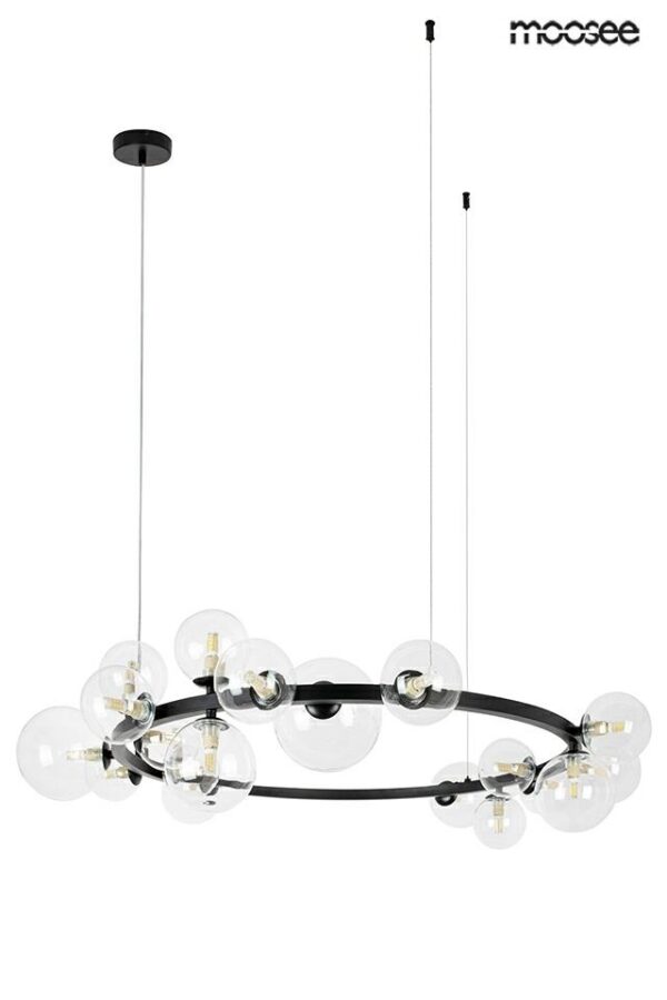 MOOSEE lampa wisząca ALURE 120 czarna - obrazek 2