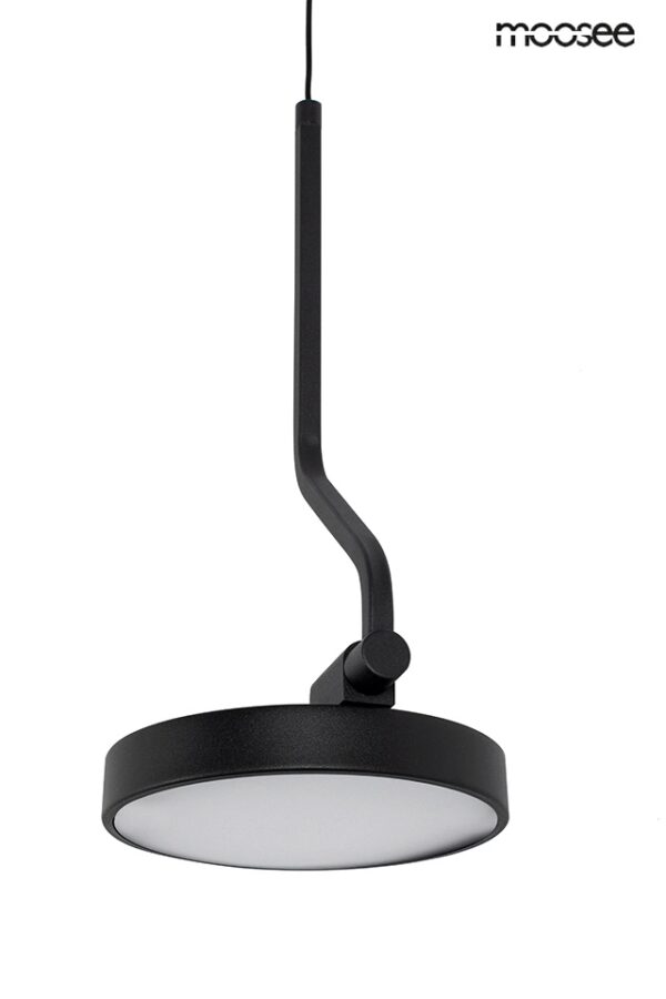 MOOSEE lampa ścienna FLAT czarna - obrazek 3