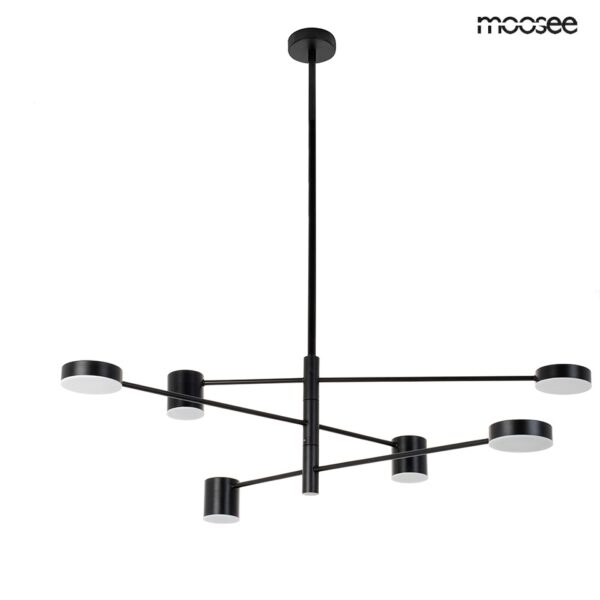 MOOSEE lampa wisząca PIAZETTA czarna - obrazek 2