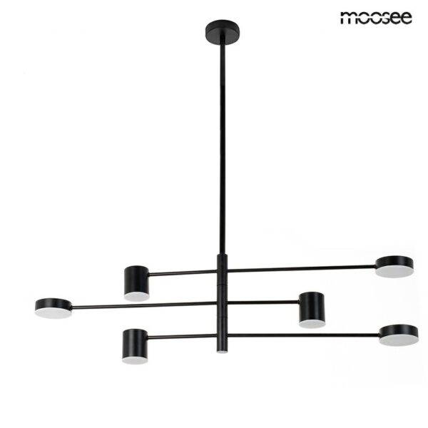 MOOSEE lampa wisząca PIAZETTA czarna - obrazek 3