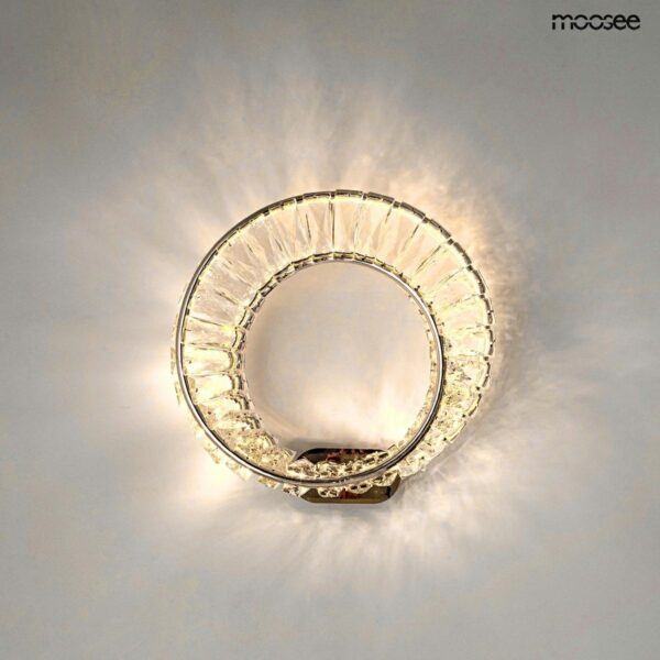 MOOSEE lampa ścienna WAVE chrom - obrazek 2