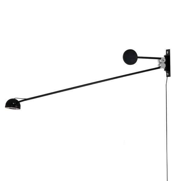 MOOSEE lampa ścienna GEAR czarna - obrazek 2