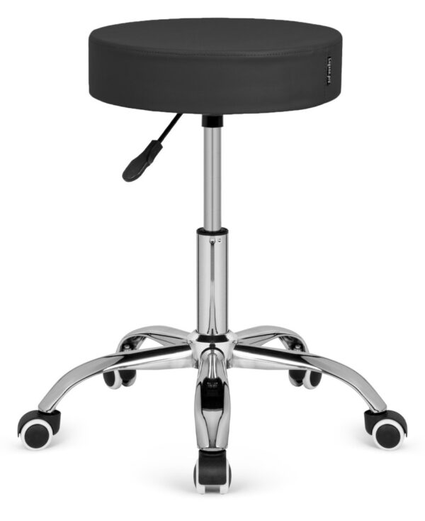 Krzesło obrotowe SIMPLE OFFICE BLACK PU - obrazek 2