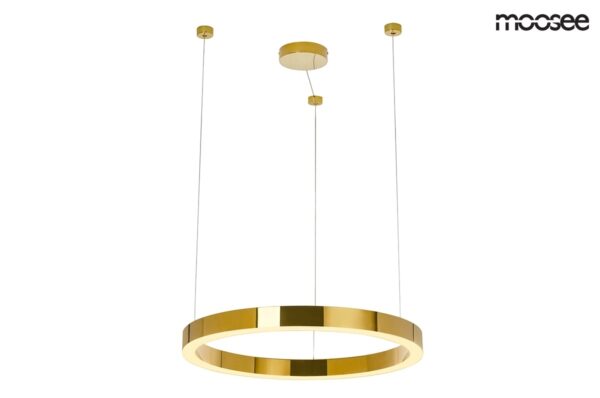 MOOSEE lampa wisząca RING LUXURY 50 złota