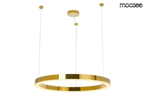 MOOSEE lampa wisząca RING LUXURY 90 złota