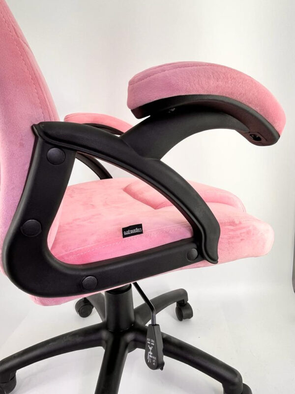 Fotel obrotowy do biurka CARRERA M ALCANTARA PINK II GATUNEK - obrazek 2