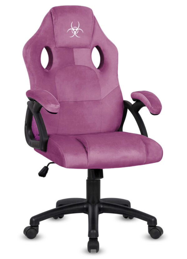 .Fotel obrotowy do biurka CARRERA M ALCANTARA PURPLE - obrazek 2