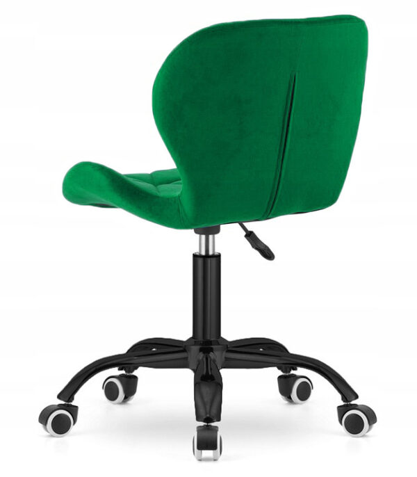 Krzesło obrotowe VASTO OFFICE VELVET GREEN SMOKE - obrazek 4