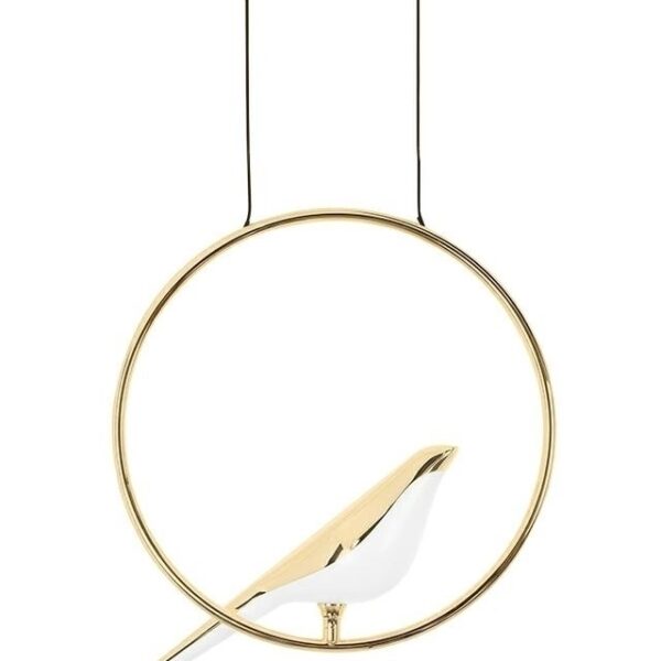 MOOSEE lampa wisząca BIRD złota