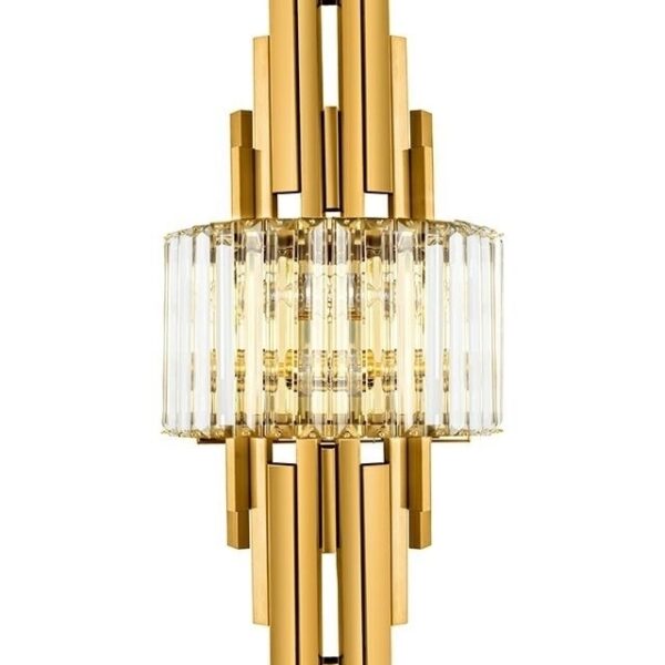MOOSEE lampa ścienna TOWERS złota