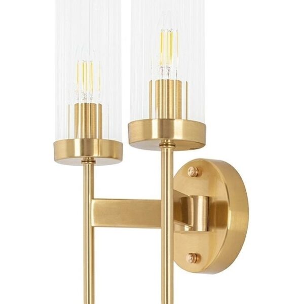MOOSEE lampa ścienna TORCH TWIN złota