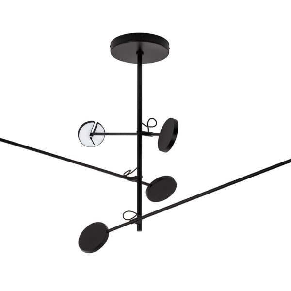 MOOSEE lampa wisząca BOBBIE 3 czarna