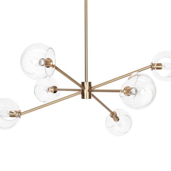 MOOSEE lampa wisząca AURA 6 złota