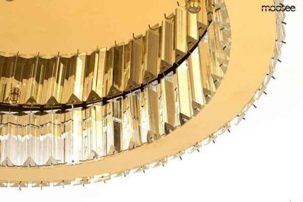 MOOSEE lampa sufitowa / plafon BORRA złota - obrazek 3