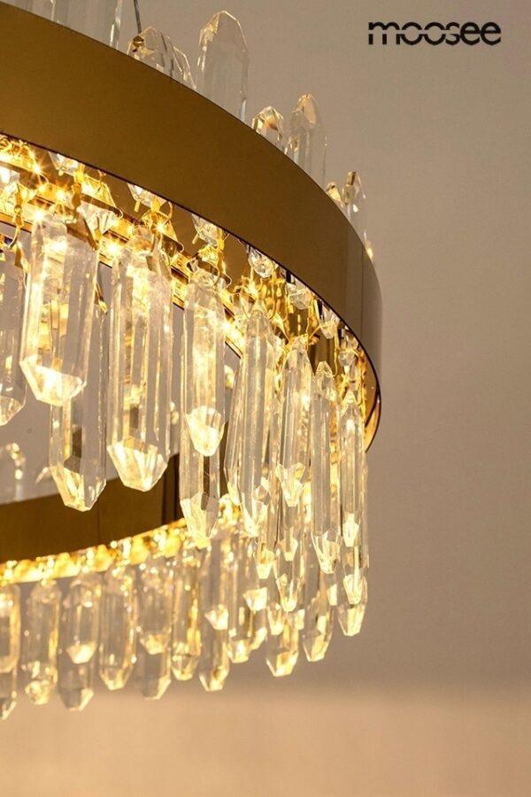 MOOSEE lampa wisząca AMIRA 100 złota - obrazek 3