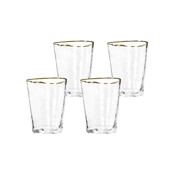 KARE komplet 4 szklanek HOMMAGE 300 ml