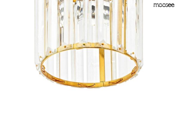 MOOSEE lampa sufitowa / plafon REY złota - obrazek 3