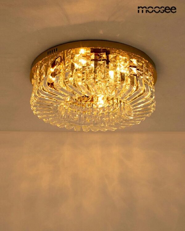 MOOSEE lampa sufitowa / plafon BALUNA 80 złota - obrazek 2