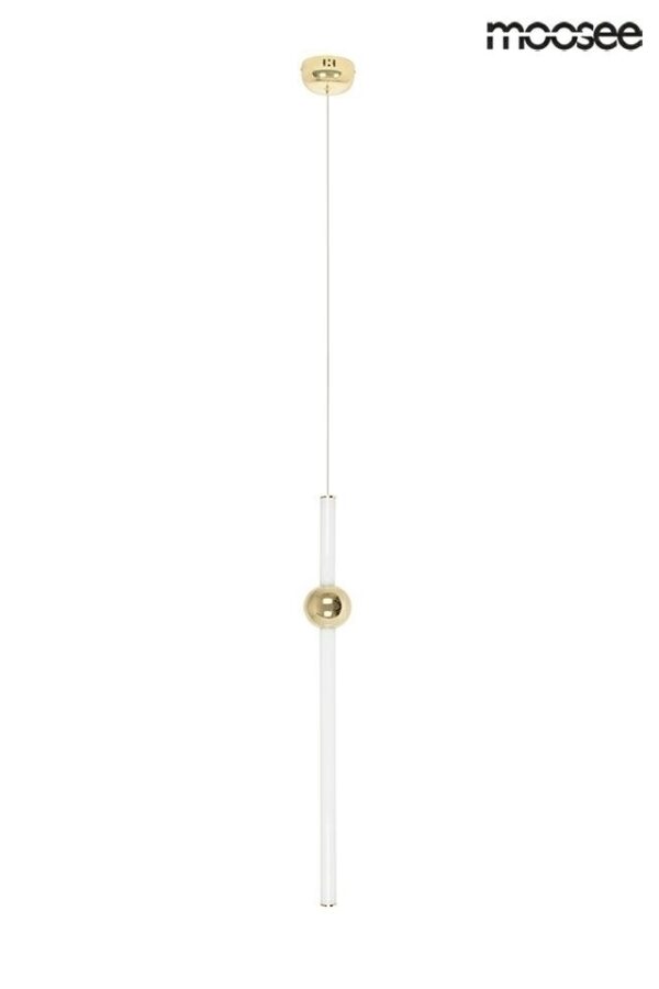 MOOSEE lampa wisząca LIBRA 60 IN biała / złota - obrazek 2