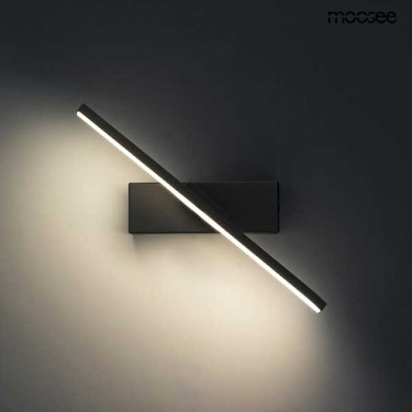MOOSEE lampa ścienna REM czarna - obrazek 2