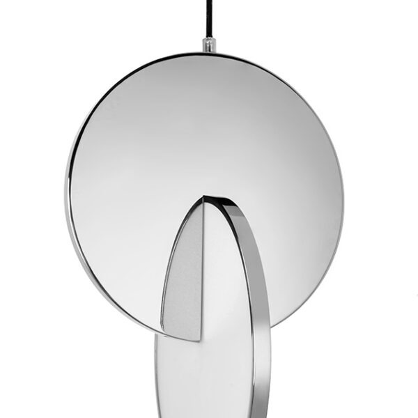 MOOSEE lampa wisząca DISCO srebrna