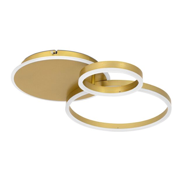 MOOSEE lampa sufitowa / plafon RINGS 3    złota