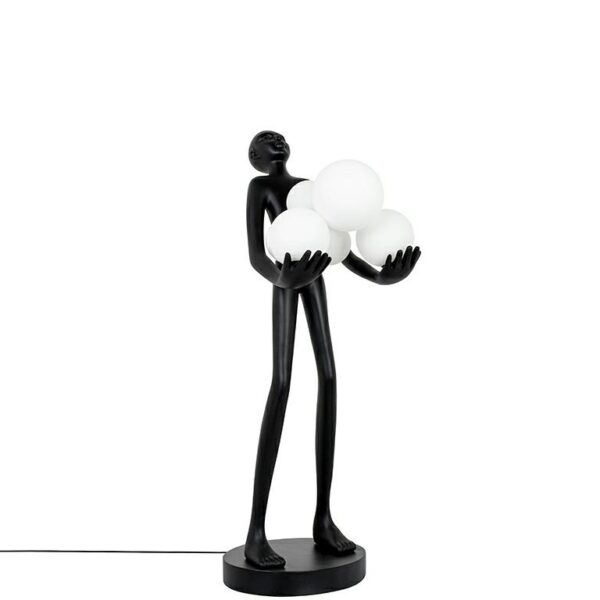 MOOSEE lampa stołowa HUMAN PREMIUM czarna