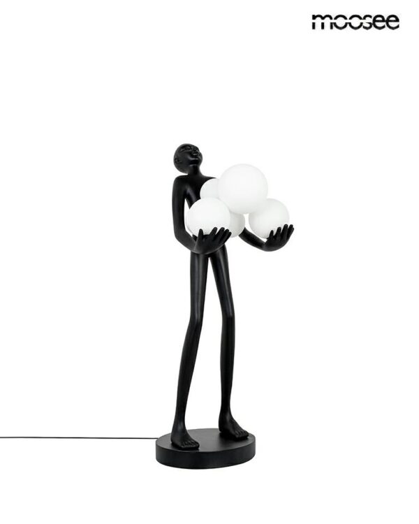 MOOSEE lampa stołowa HUMAN PREMIUM czarna