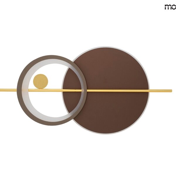 MOOSEE lampa ścienna MOONS złota