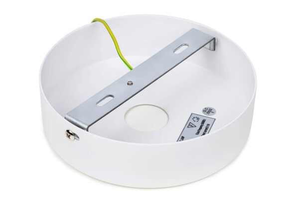 Podsufitka do lampy FI 15cm biała - metal - obrazek 3