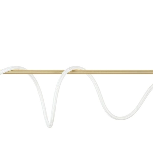 MOOSEE lampa wisząca SERPIENTE 120 złota