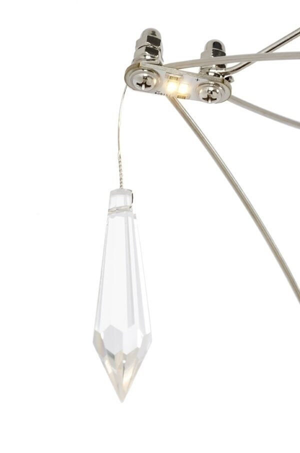 MOOSEE lampa wisząca CONSTELATION 77 - LED, stal szczotkowana - obrazek 3