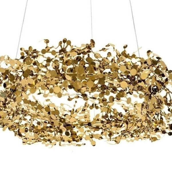 MOOSEE lampa wisząca MONETE 60 złota