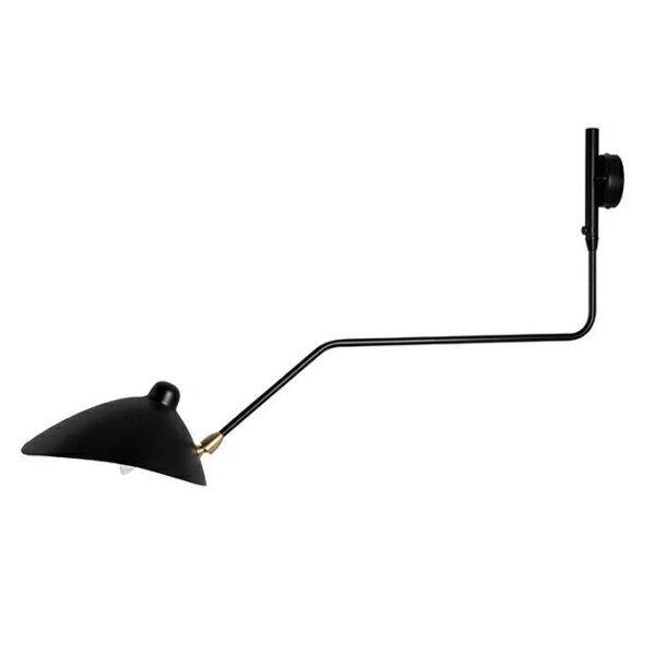 MOOSEE lampa ścienna RAVEN  - aluminium, stal węglowa