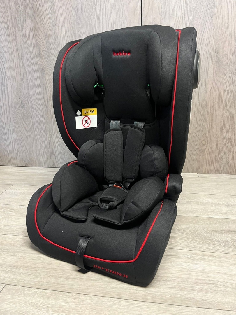 Fotelik samochodowy Bebico DEFENDER RED i-Size 76-150 cm wzrostu (9-36kg) - obrazek 2