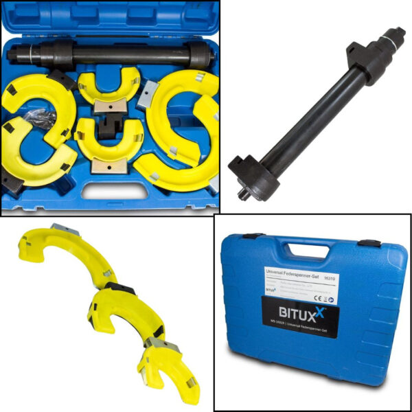 Ściągacz do sprężyn MCPherson 1,5T mocny Mechaniczny Bituxx