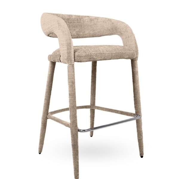 MaMaison krzesło barowe IRIS beżowe