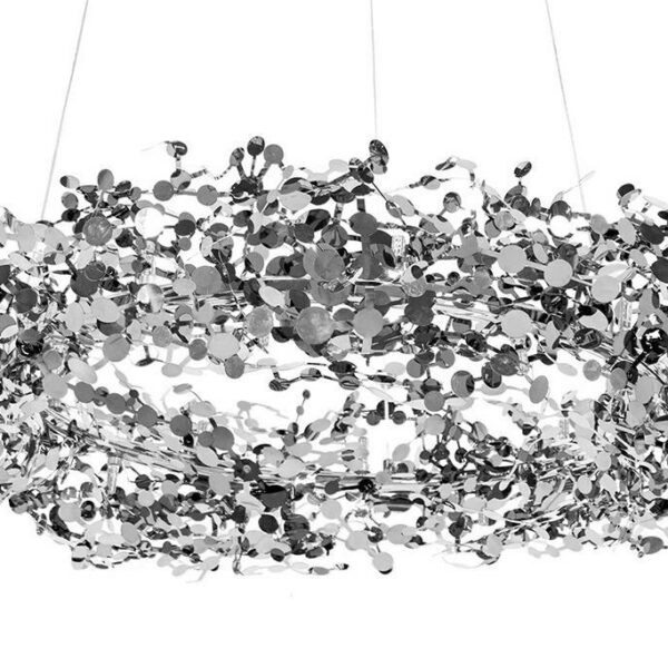 MOOSEE lampa wisząca MONETE 80 chrom