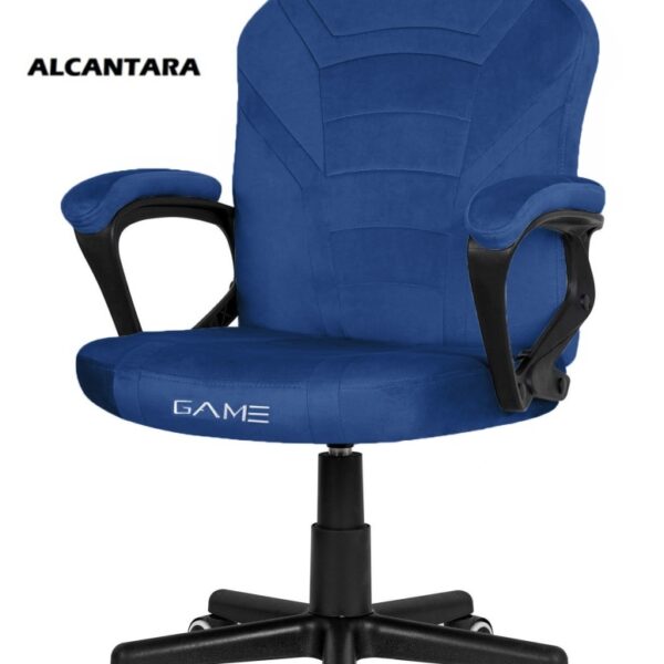 Fotel obrotowy do biurka MARIO ALCANTARA BLUE