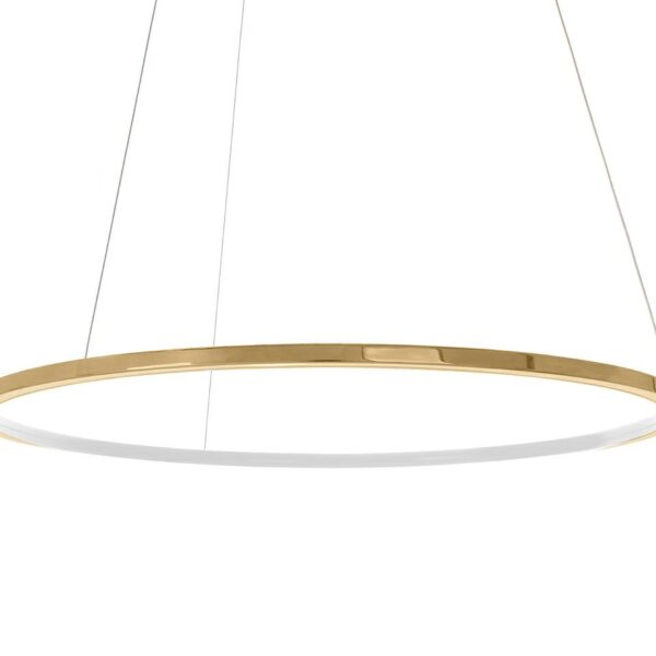MOOSEE lampa wisząca RING SLIM 80 złota
