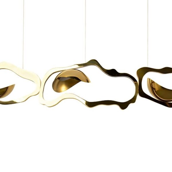 MOOSEE lampa wisząca CHAIN 210 złota