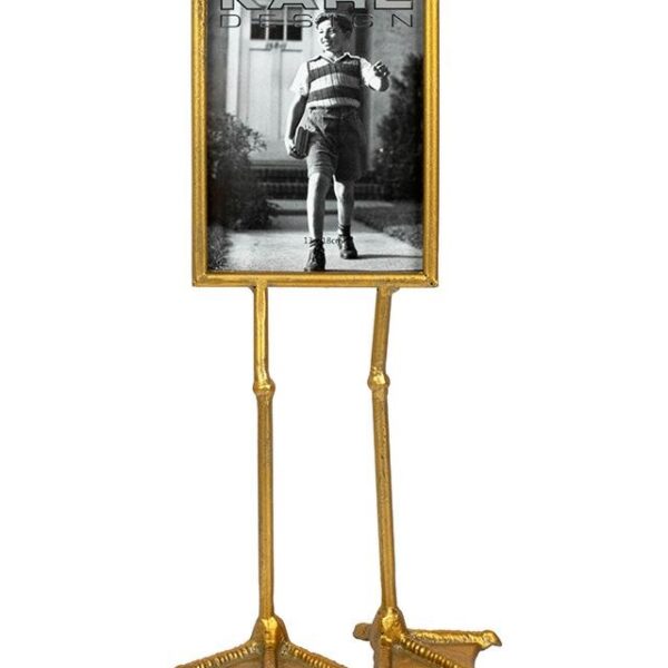 KARE ramka na zdjęcia DUCK FEET PIONOWA 13x18 cm złota