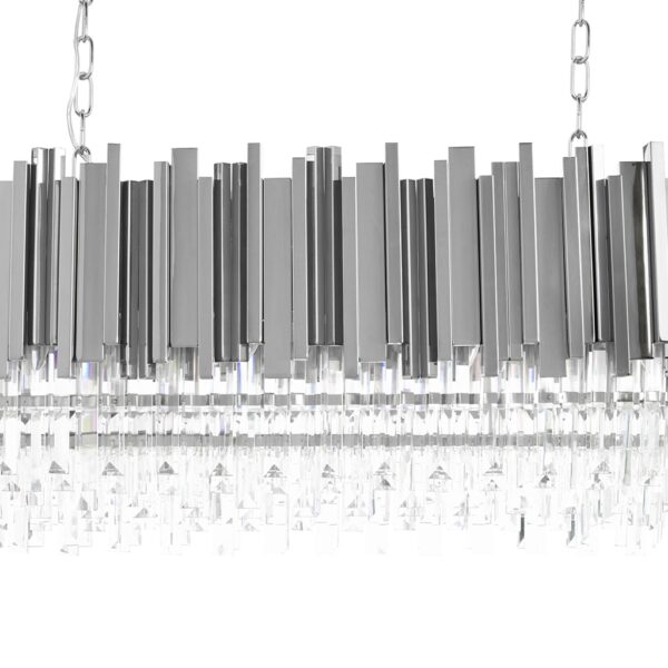 MOOSEE lampa wisząca IMPERIAL LONG SILVER 90