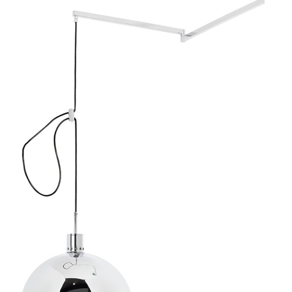 MOOSEE lampa wisząca ROTA 360 srebrny chrom